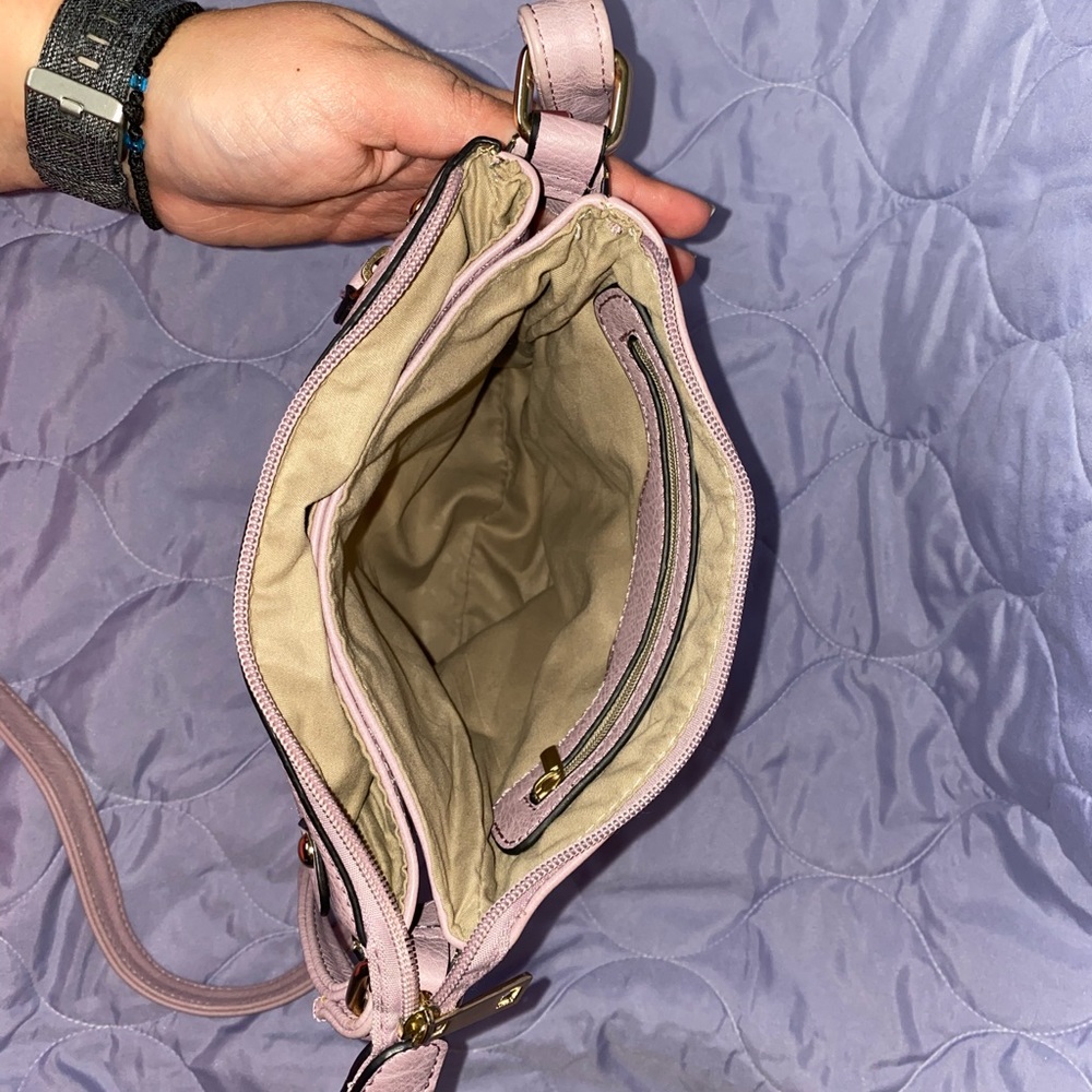2/$10!!!  Lavender crossbody - Picture 3 of 4